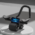Revolutionary 2025 Ab Roller with Timer - Ultimate Core Strengthening Equipment with Automatic Rebound Technology